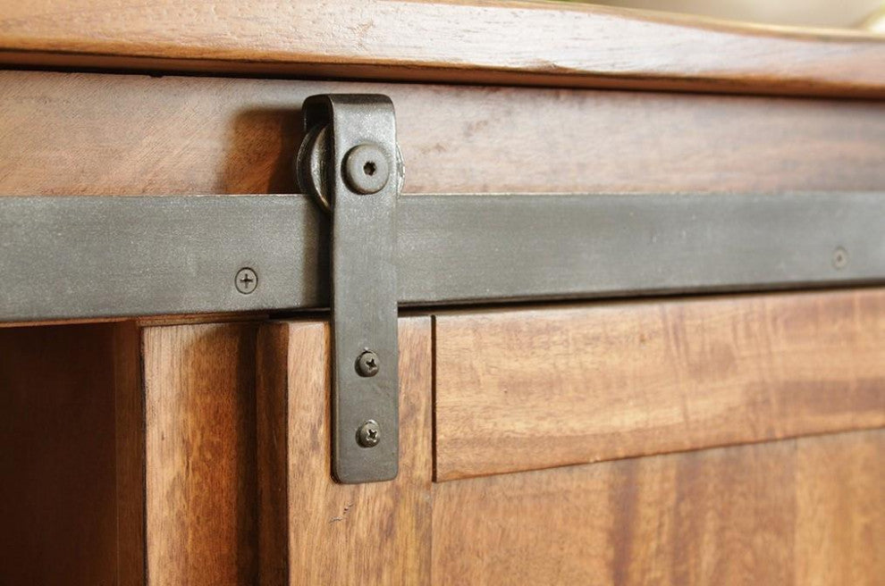 Granville Parota Sliding Door TV Stand - 70"