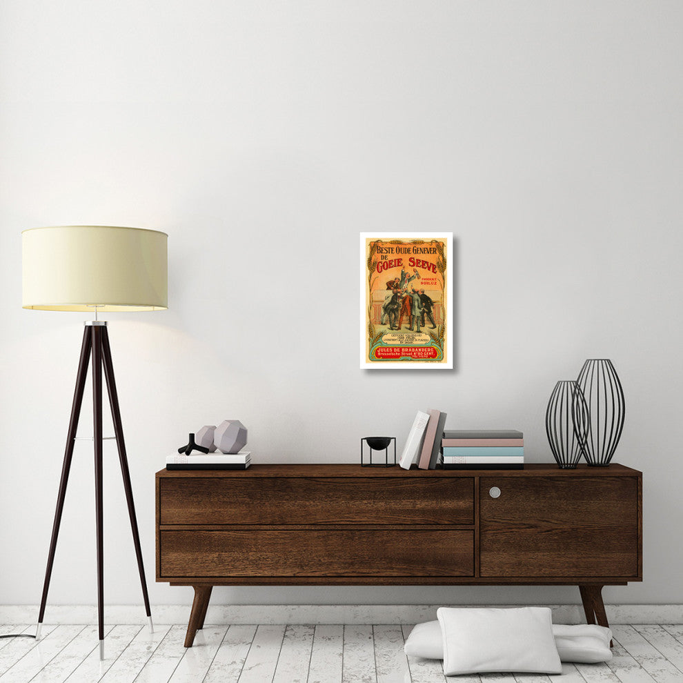 "Beste Oude Genever de Goeie Seeve" Digital Paper Print by Retrolabel, 16"x24"