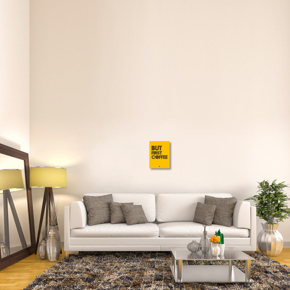 "But First Coffee Poster 3" Fine Art Print