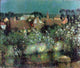 Henri Le Sidaner Rooftops in Moonlight Wall Decal