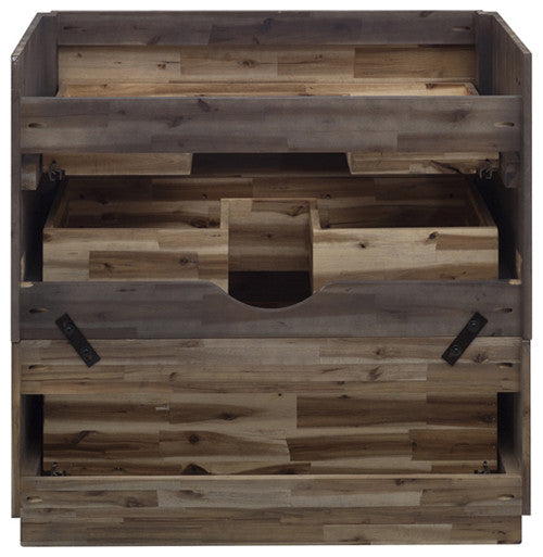 Formosa Floor Standing Double Sink Modern Bathroom Cabinet, 58"
