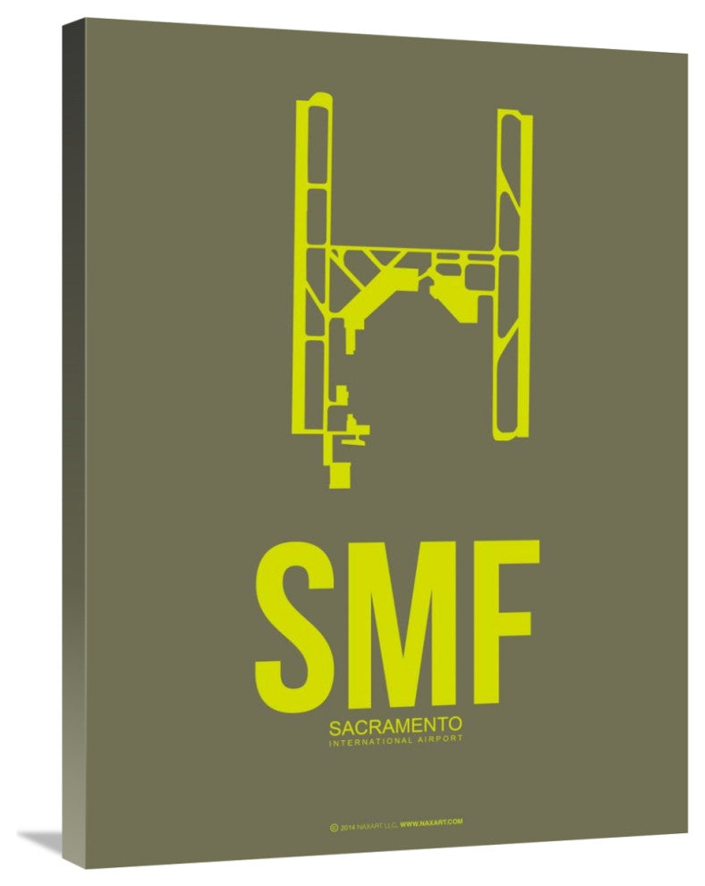 "SMF Sacramento Poster 3" Fine Art Print