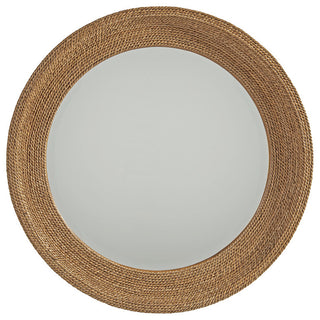 La Jolla Woven Round Mirror