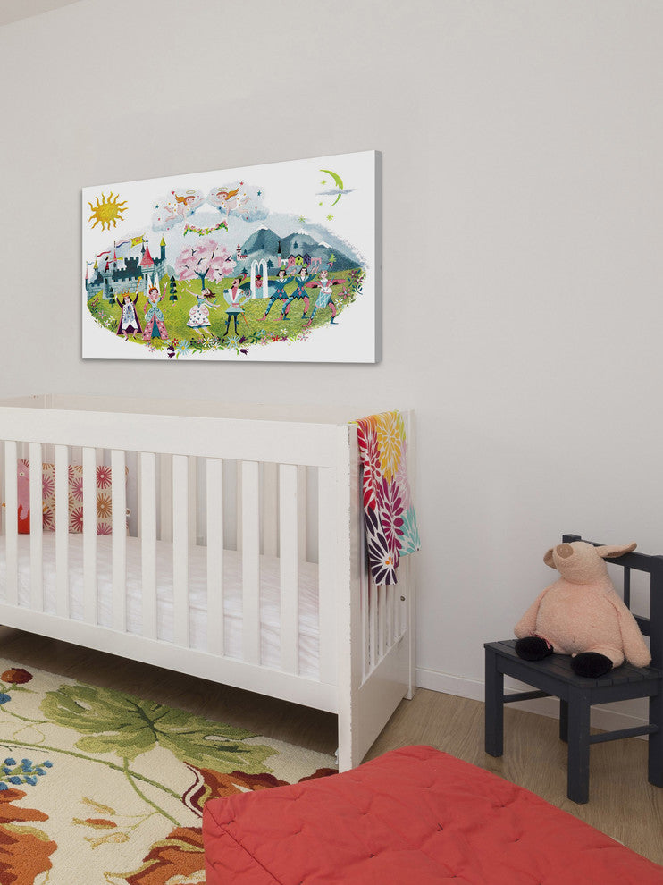 "Dreamland" Painting Print on Canvas by Curtis