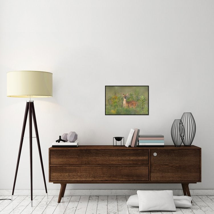 "Fragrance Of Summer" Framed Canvas Giclee by Nick Kalathas, 25x17"