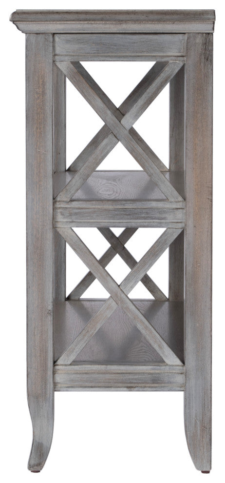 Butler Newport Driftwood Low Bookcase