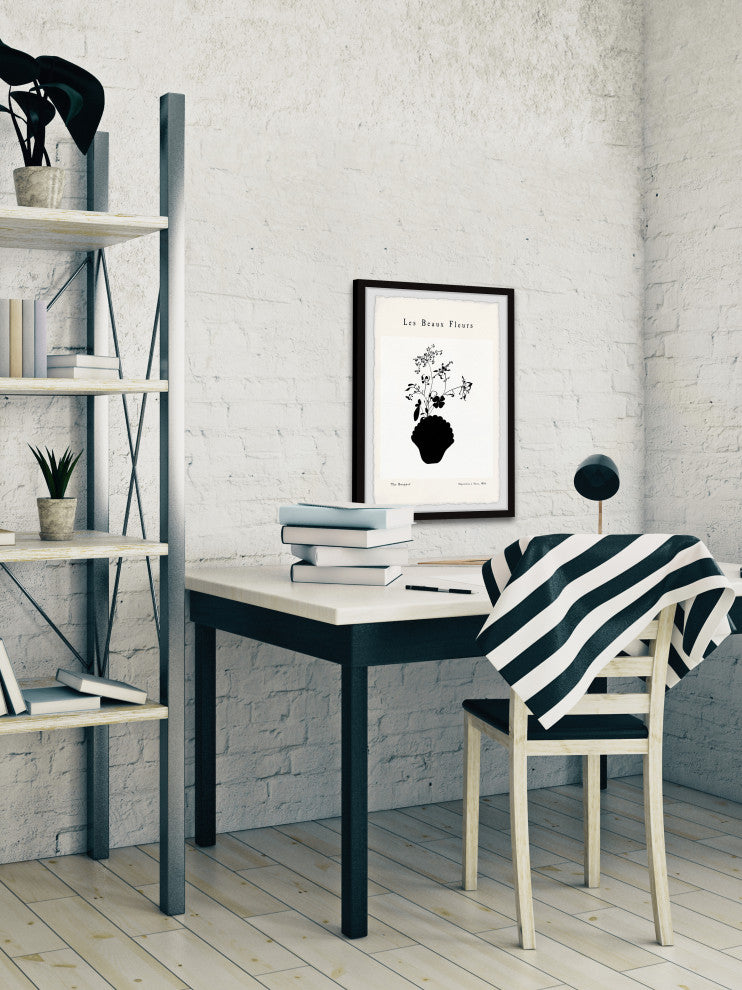 "Les Beaux Fleurs" Framed Painting Print, 20x30