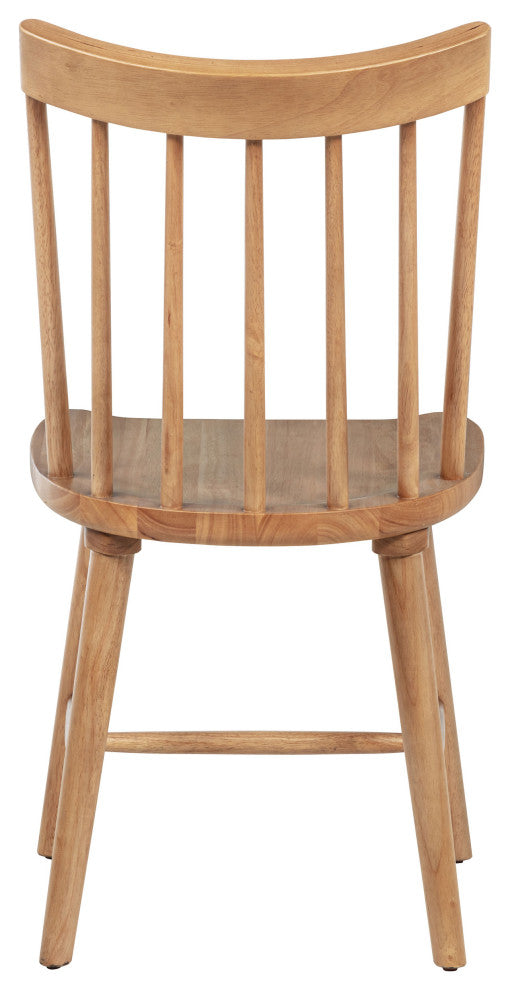 Middleton Solid Wood Dining Side Chair Brown, Set of 2