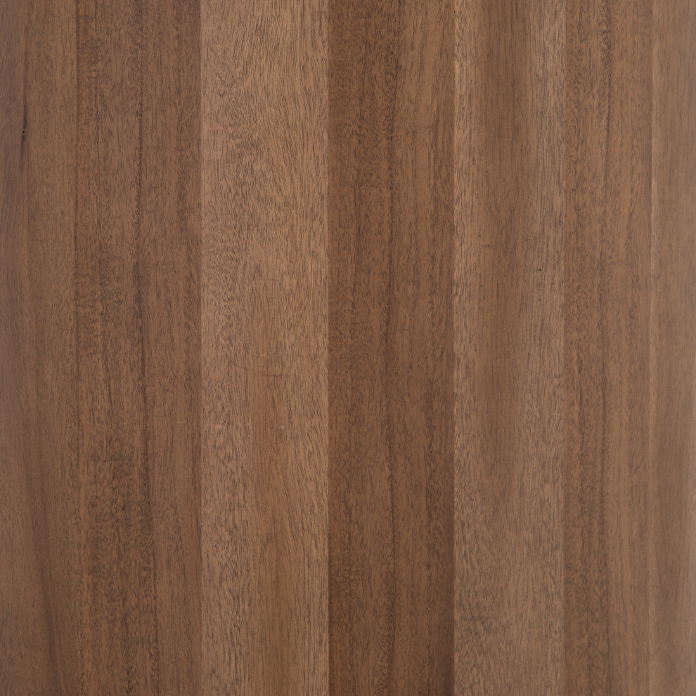 Pilar Desk-Caramel Brown Veneer