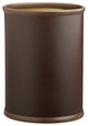 Kraftware Contempo Brown Oval Wastebasket