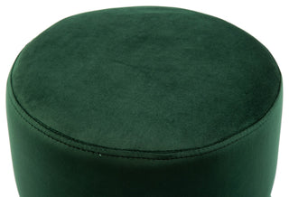 TOV Furniture Yamma Forest Green Velvet Ottoman