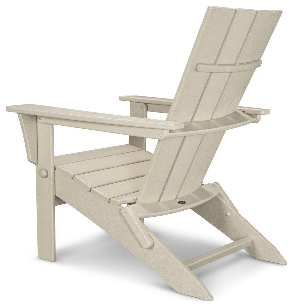 Polywood Quattro Folding Adirondack, Sand
