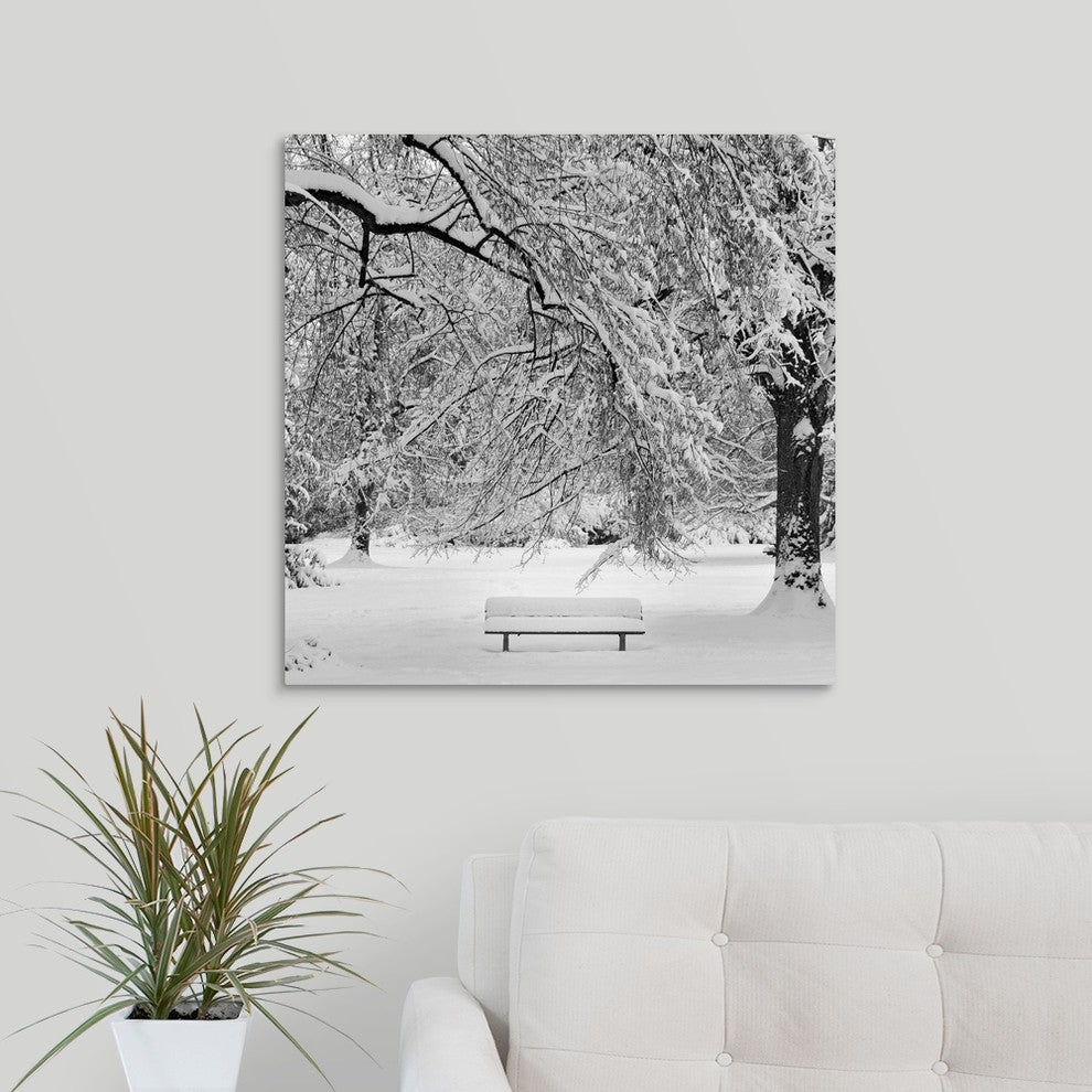 "Last Break" Wrapped Canvas Art Print, 24"x24"x1.5"