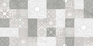 Lazio 12''x 24'' Ceramic Tile for Wall in Dark & Light Grey