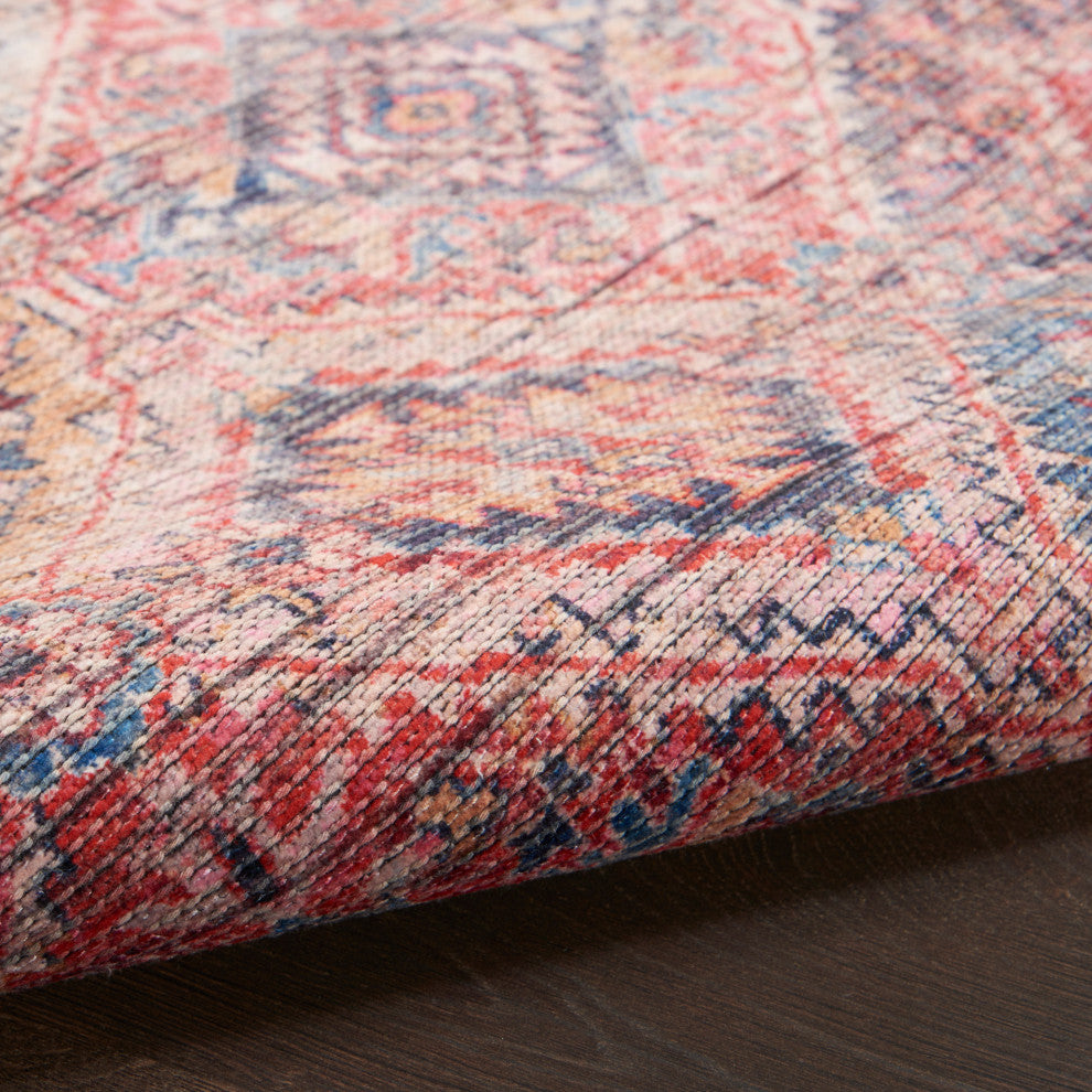 Nicole Curtis Nc Series 1 5' x 7' Multicolor Machine Washable Area Rugs