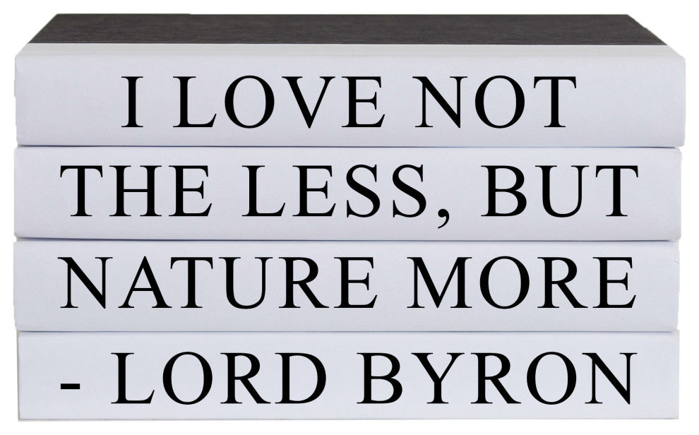 Nature More Quote Book Stack, S/4