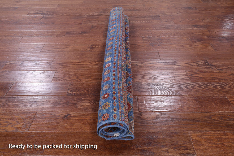 Handmade Khorjin Super Kazak Rug 4' 9" X 6' 6" Q10120
