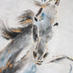 Prancing Stallion, Hand Painted Canvas, 50" X 50"