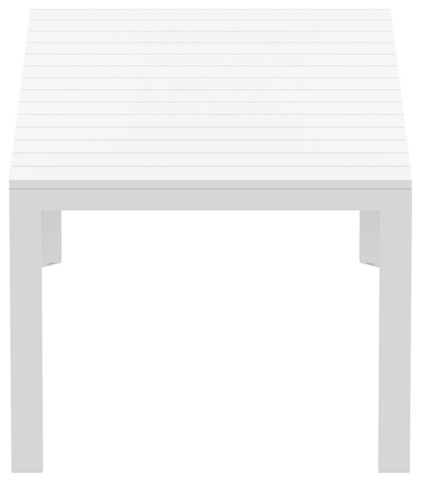 Atlantic Dining Table 55, 83" Extendable White