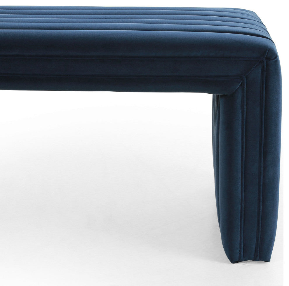 Augustine Bench Sapphire Navy