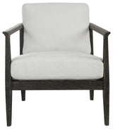 Uttermost Brunei White Accent Chair