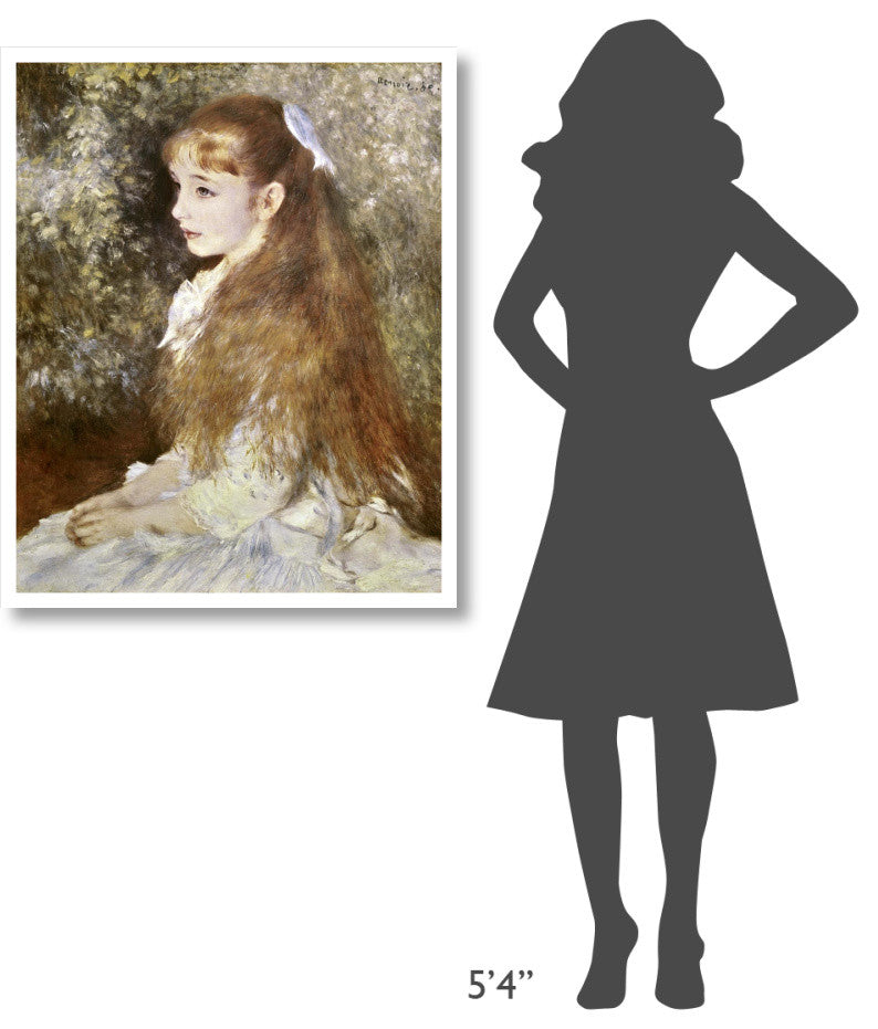 "Mlle Irene Cahen D'Anvers" Print by Pierre-Auguste Renoir, 31"x38"