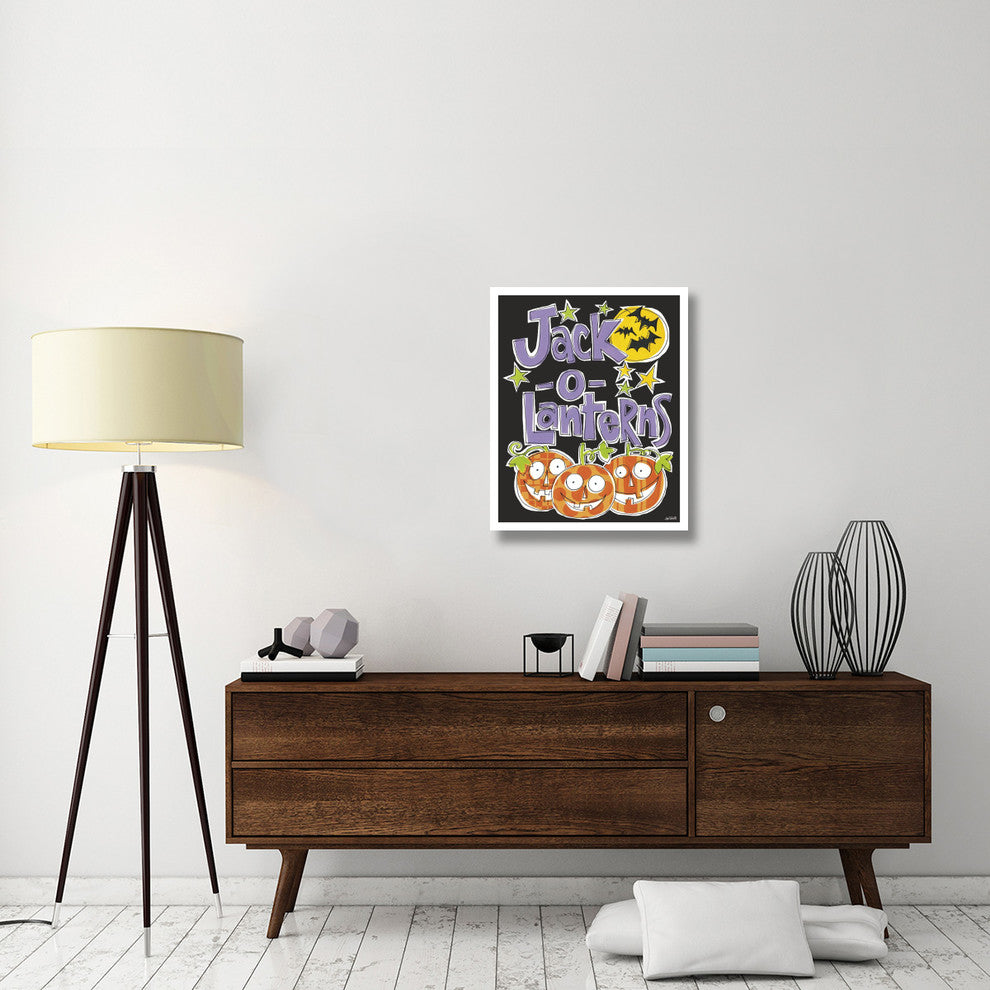 "Bats and Black Cats I" Digital Paper Print by Anne Tavoletti, 24"x30"
