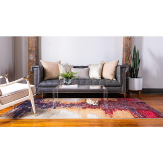 Rug Unique Loom Estrella Pink Rectangular 3' 3 x 5' 3