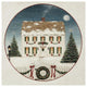 "Merry Lil House" Digital Paper Print by David Carter Brown, 32"x32"