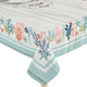 Laural Home Coastal Reef 70" X 84" Tablecloth