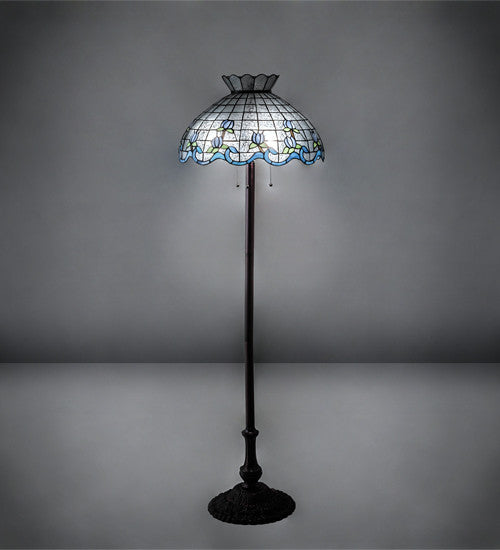 62 High Roseborder Floor Lamp