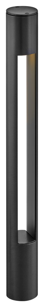 Hinkley Atlantis Round Small Bollard, Satin Black