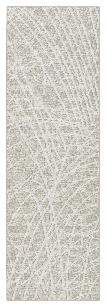 Winslow WL2 Taupe 2'6" x 12' Runner Rug