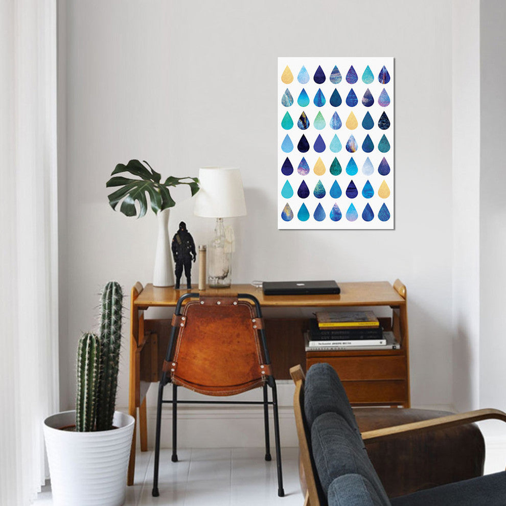 "Rain" by Elisabeth Fredriksson, Canvas Print, 40"x26"