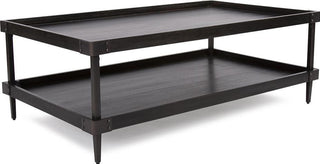 Traditional Avenue Coffee Table, Java Finish
