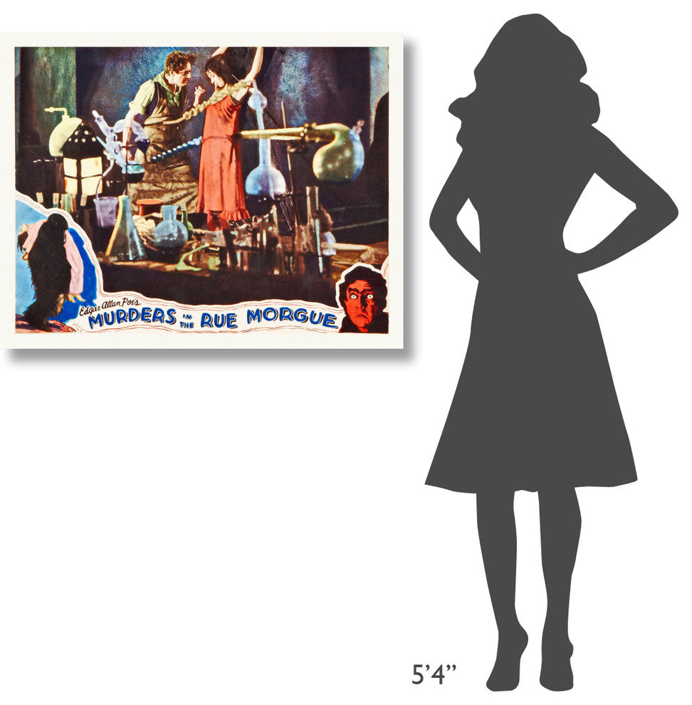"Murders In The Rue Morgue" Canvas by Hollywood Photo Archive, 40x32"