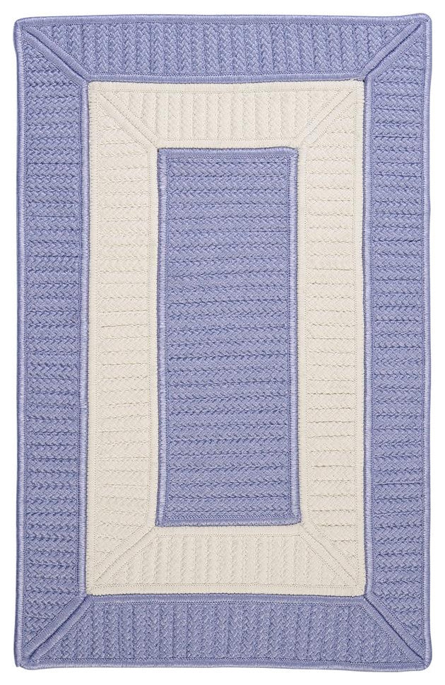 Colonial Mills Rope Walk CB98 Amethyst Indoor/Outdoor Area Rug, Square 8'x8'