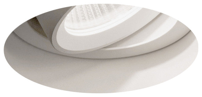 Astro Trimless Round Adjustable LED, Dimmable Indoor Downlight (Textured White)