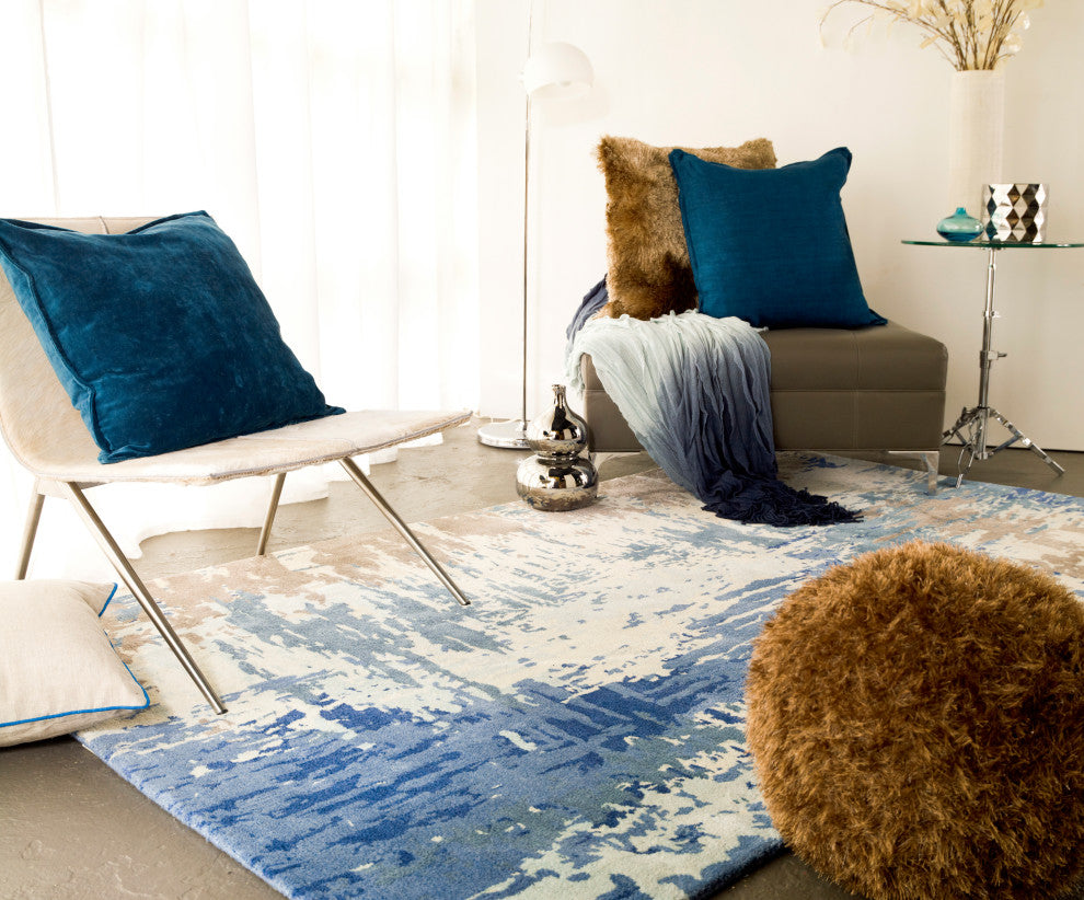 Surya Banshee BAN-3342 Modern Area Rug, 8' Round