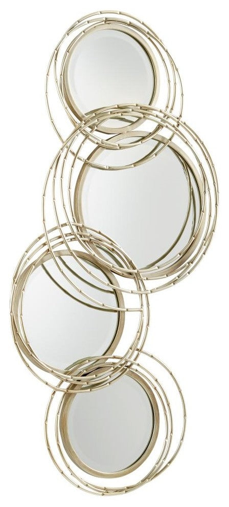 Radius Mirror In Silver Finish