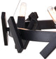 Wells 5 Light 28" Chandelier Matte Black
