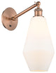Innovations 317-1W-AC-G651-7-LED 1-Light Sconce, Antique Copper