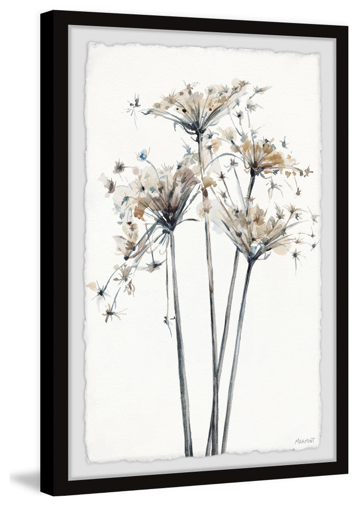 "Falling Seeds" Framed Painting Print, 24"x36"