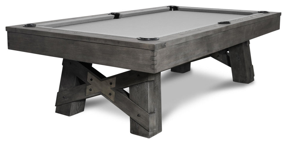 Nixon Billiards Georgia 8' Slate Pool Table With Professional Installation
