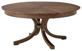 Modern Round Extension Dining Table