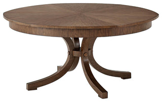 Modern Round Extension Dining Table