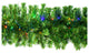 9' Sequoia Garland Pre-Lit With Multi Colored LEDs