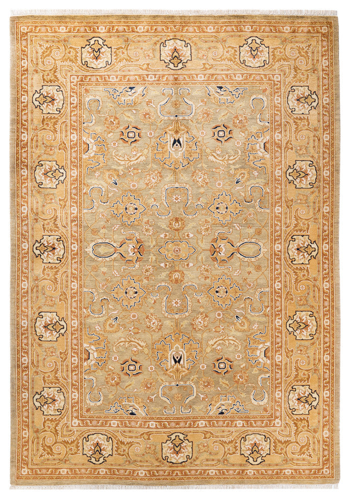 ECLECTIC, Hand Knotted Area Rug 9' 0" X 6' 2"