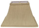 16" Pale Brown Rectangle Bell No Slub Lampshade