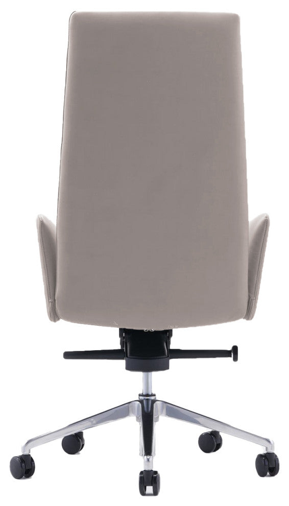 Modrest Tricia Modern Grey High Back Executive Office Chair